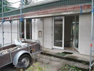 Bild Baustelle Pfarrhaus