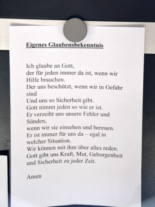 Glaubensbekenntnis