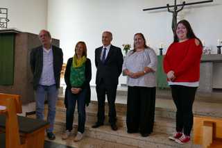 Gruppenbild in der Kirche