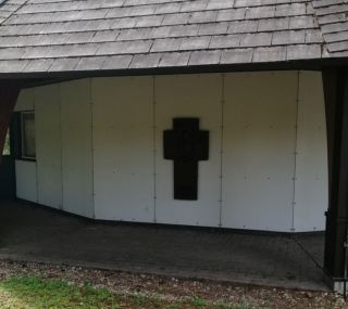 Holzkreuz Sand