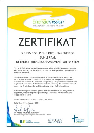Energiezertifikat